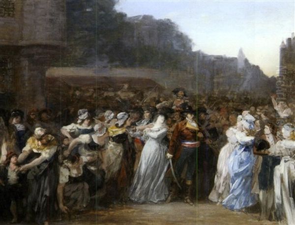 L'arrestation De La Femme De Camille Desmoulins - view 1