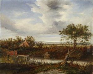Brick House On The River by Patrick Naysmith