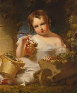 Portrait Of A Young Girl by John Neagle