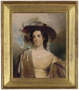 Portrait Of Mrs. Nicholas Biddle (after Thomas Sully) by John Neagle