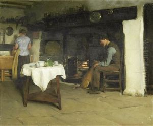 Waiting For Tea by George Hall Neale