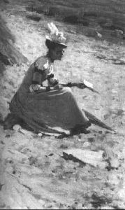 Reading On The Beach Reading On The Beach