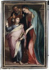 Sacra Famiglia, Ritorno Dal Tempio