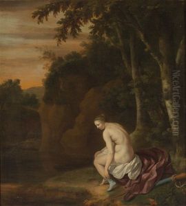 Diana Bathing In A Landscape