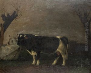 Ein Bulle Und Zwei Kuhe by Michael Neder