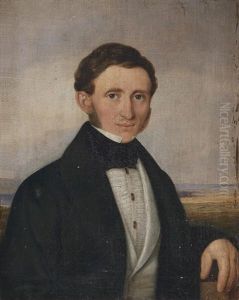 Portrait Eines Jungen Mannes