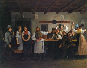 Der Im Wirtshaus Uberraschte Gatte
