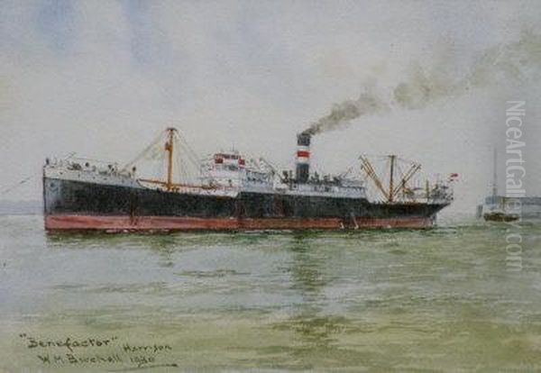 'a Study Of The Cargo Ship 'benefactor'' - view 1