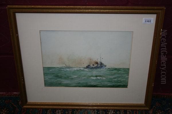 Naval Manoeuvers - view 1