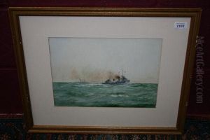 Naval Manoeuvers by William Minshall Birchall