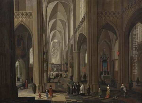 Interieur D'eglise Anime - view 1