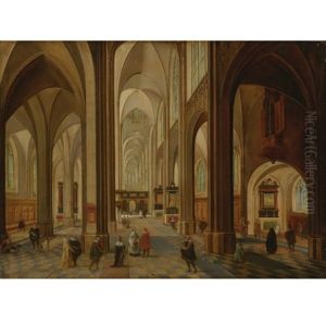 Interior Of A Church by Peeter Neeffs the Elder