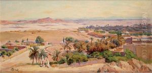 Vue De Bou-saada by Alphonse Birck