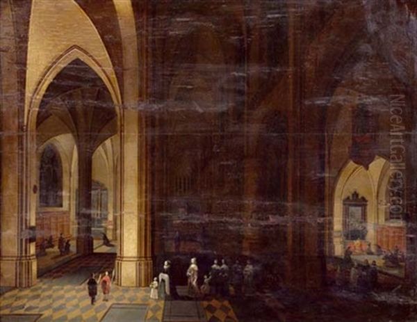 Kircheninterieur Bei Nacht (collab. W/frans Francken Ii) - view 1