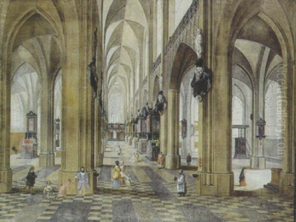 Interieur D'eglise Anime - view 1