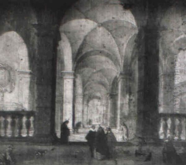 The Interior Of A Gothic Church - view 1
