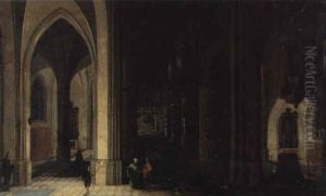 Scene D'interieur D'eglise Gothique Scene D'interieur D'eglise Gothique