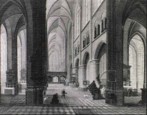 A Gothic Church Interior by Peeter Neeffs the Elder