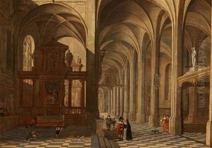 Church Interior by Peeter Neeffs the Younger