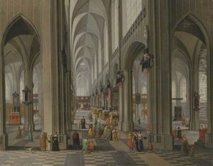 The Interior Of A Cathedral