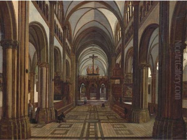 A Church Interior Looking East - view 1