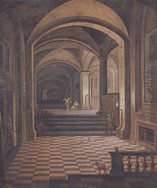 An Architectural Fantasy With Saint Peter Imprisoned - view 1