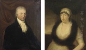 Portrait Of Lt. Col. James Coleridge (1759-1836) And Frances Duke Taylor, Mrs Coleridge (1759-1838)