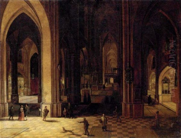 The Interior Of A Cathedral - view 1