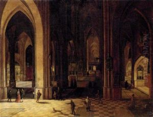 The Interior Of A Cathedral