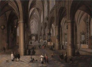 Inneres Einer Kathedrale (antwerpen)