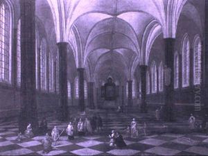 View In A Gothic Church