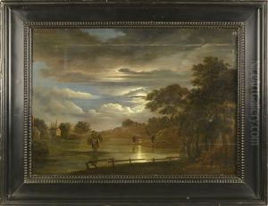 Landscape In A Moonlight Landscape In A Moonlight
