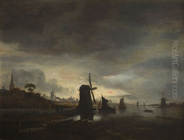Landscape With Windmill - view 1