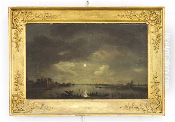 Canal At Night - view 1