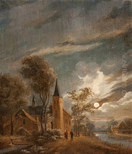 Hollandische Mondscheinlandschaft - view 1