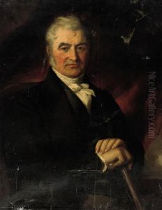 Portrait Of A Gentleman by Isaac Faulkner Bird
