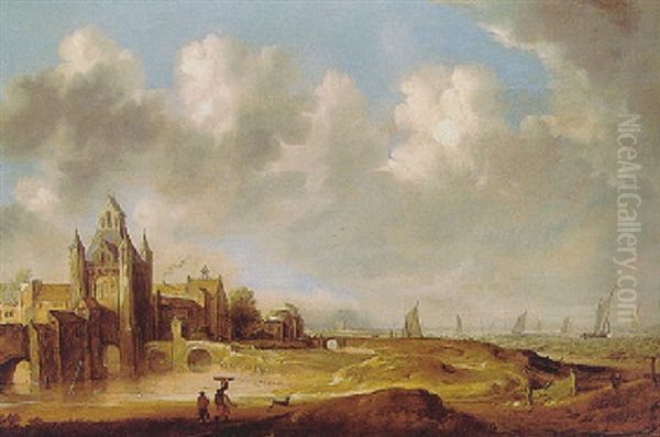 A View Of Elburg From The North - view 1