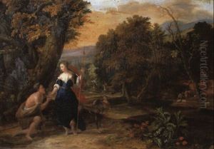Granida And Daifilo by Eglon van der Neer