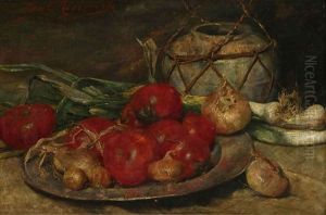 Nature Morte De Cuisine by Jan Neervoort