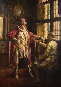 Gentilshommes En Conversation by Jan Neervoort