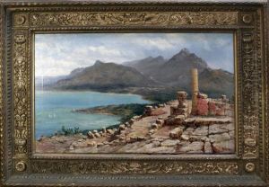 Temple Ruins On The Mediterrenean Coast