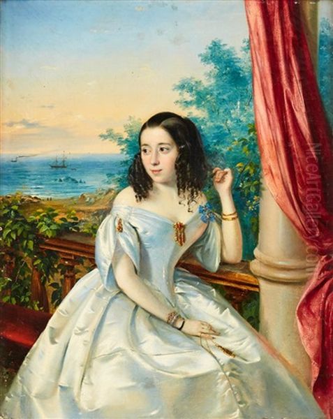 Portrait Of A Lady-in-waiting To Alexandra Feodorovna - view 1