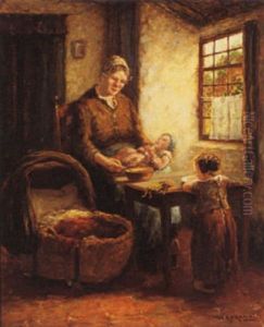 Porridge Time by Martinus Jacobus Nefkens