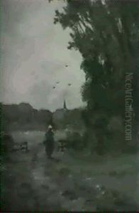 Along The Path by Martinus Jacobus Nefkens