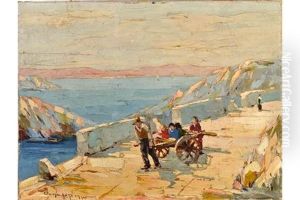 Hand Cart By The Croatian Coast, Dalmazia