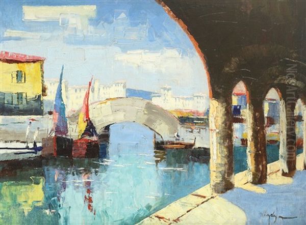 Columns In Venice - view 1