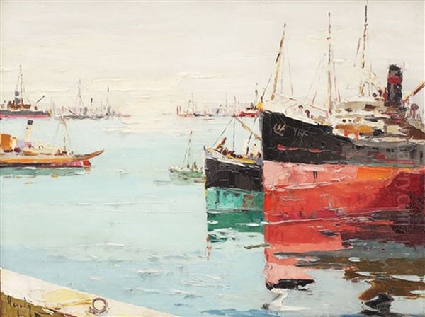 Ships In Port - view 1