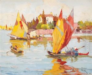 Boats In The Lagoon