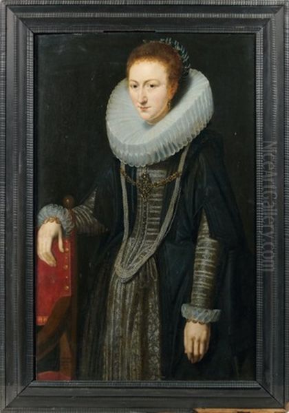 Portrait De Femme A La Collerette - view 1