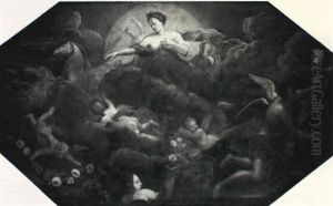 Allegory Of Fame by Girolamo (il Boccia) Negri
